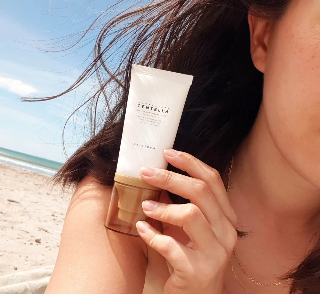 Protector Solar Ligero con Centella de Madagascar – Air-Fit Suncream Light SPF50+ PA++++ (50ml)