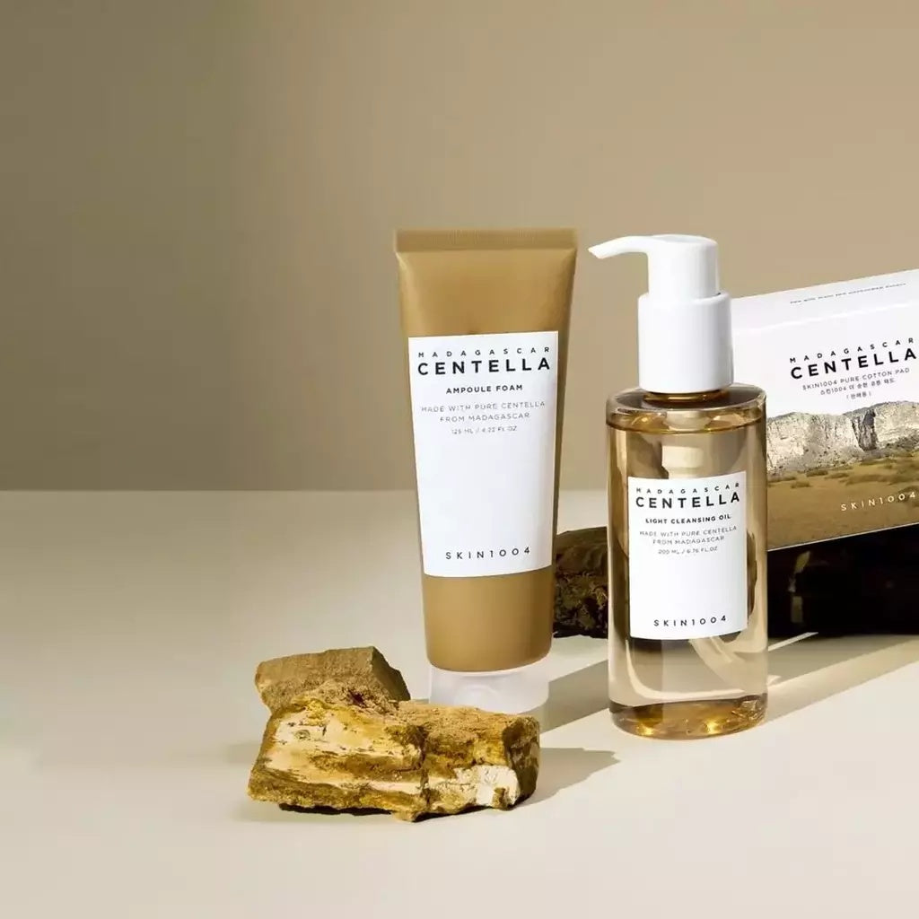 SKIN1004 Centella – Pack de Doble Limpieza Suave con Aceite + Espuma | Para Piel Sensible y Equilibrada