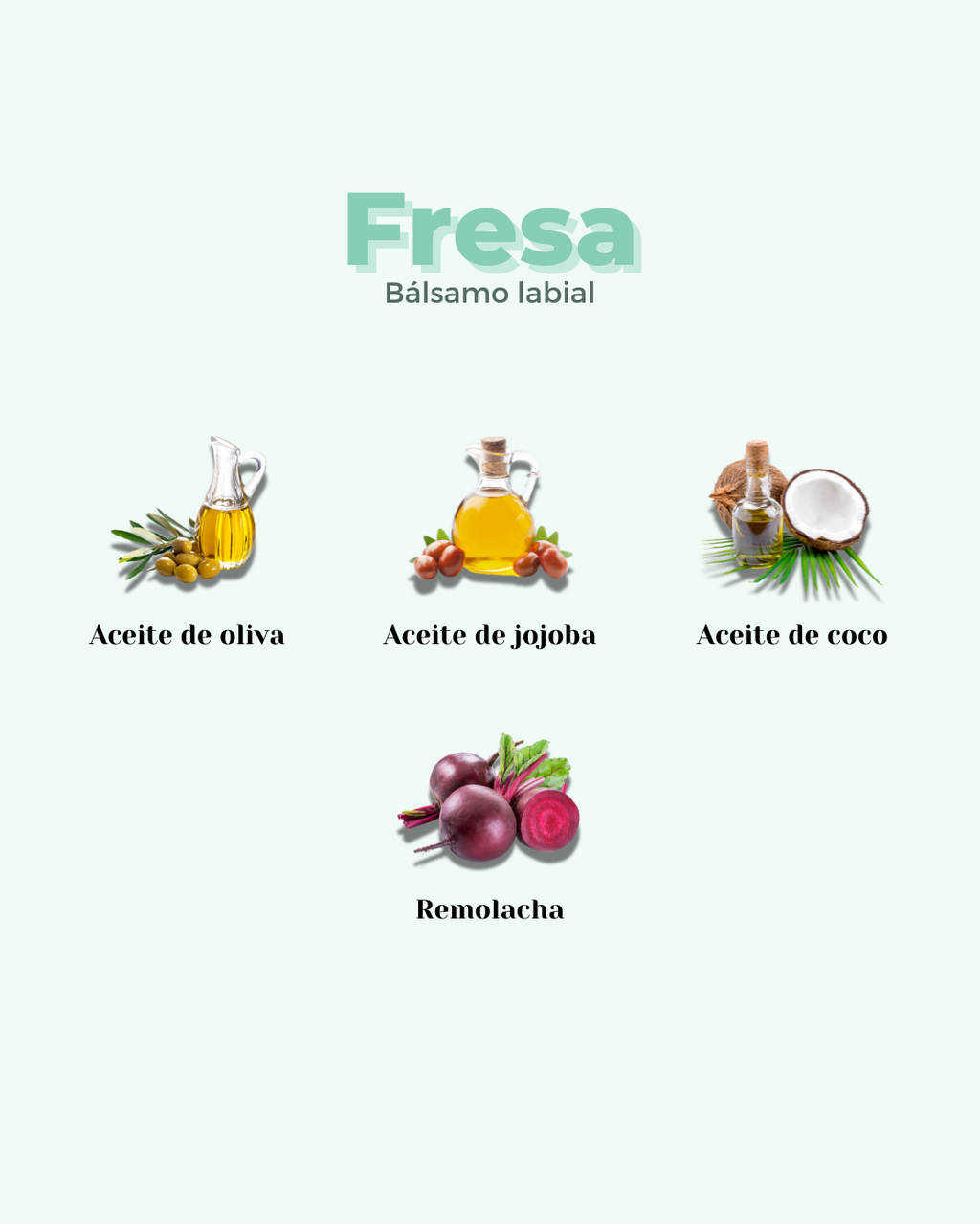 Bálsamo Labial con color ROJO