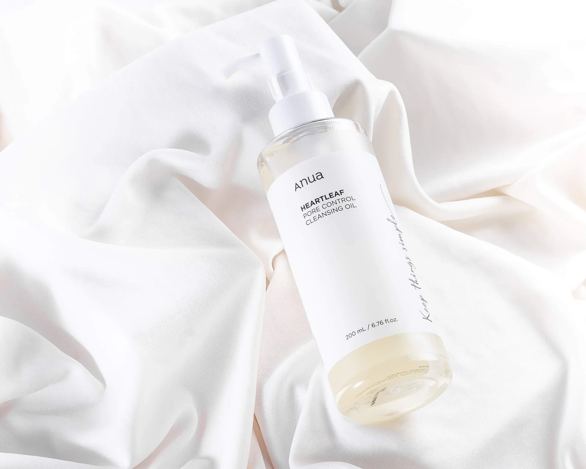 Anua Heartleaf Aceite Desmaquillante y Limpiador de Poros – Limpieza Suave para Piel Sensible 200ml