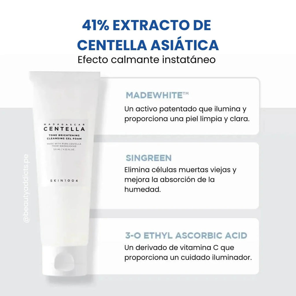SKIN1004 Centella – Gel Limpiador Iluminador para el Rostro 125 ml