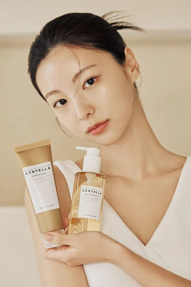 SKIN1004 Centella – Pack de Doble Limpieza Suave con Aceite + Espuma | Para Piel Sensible y Equilibrada