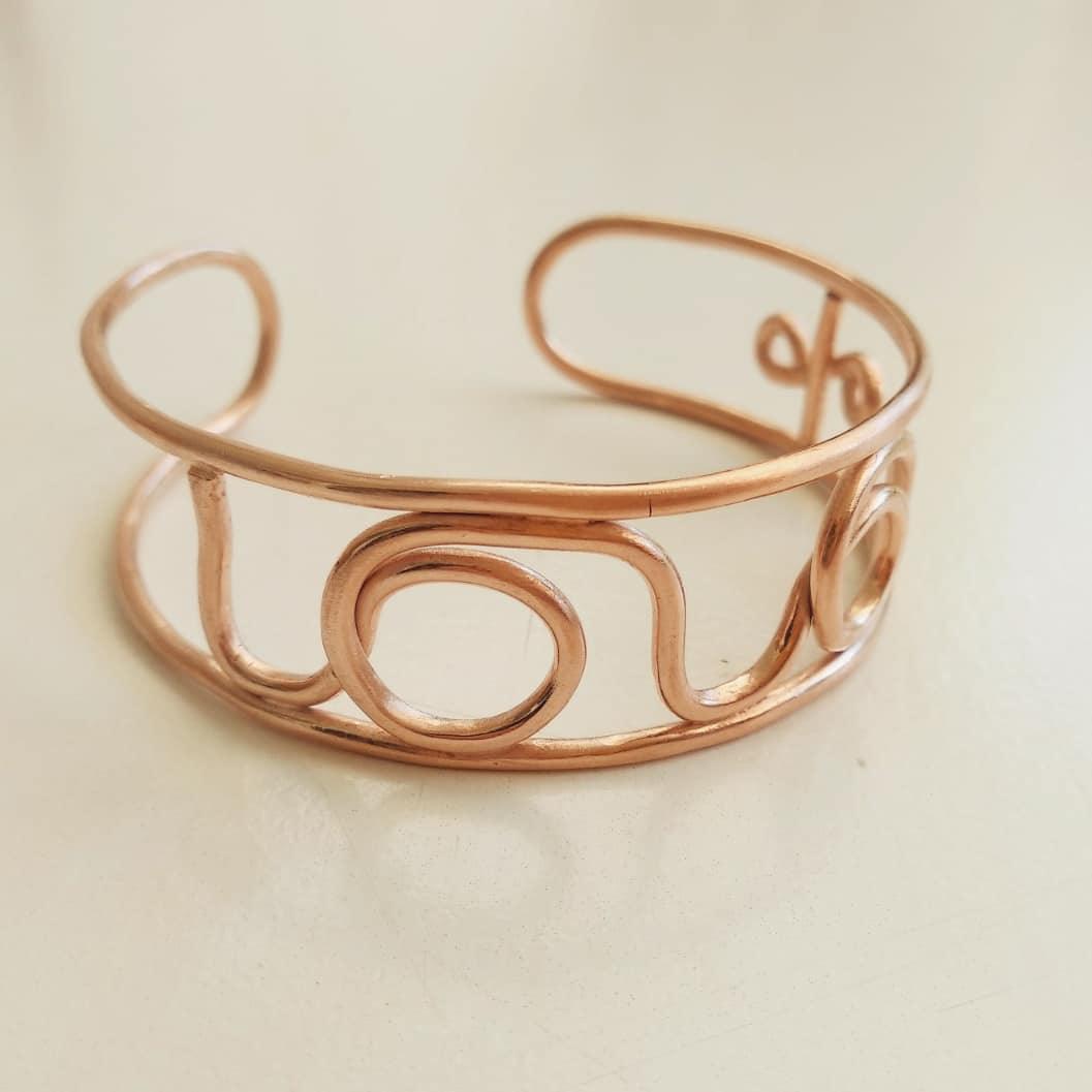 Brazalete Nombre Circular Personalizable