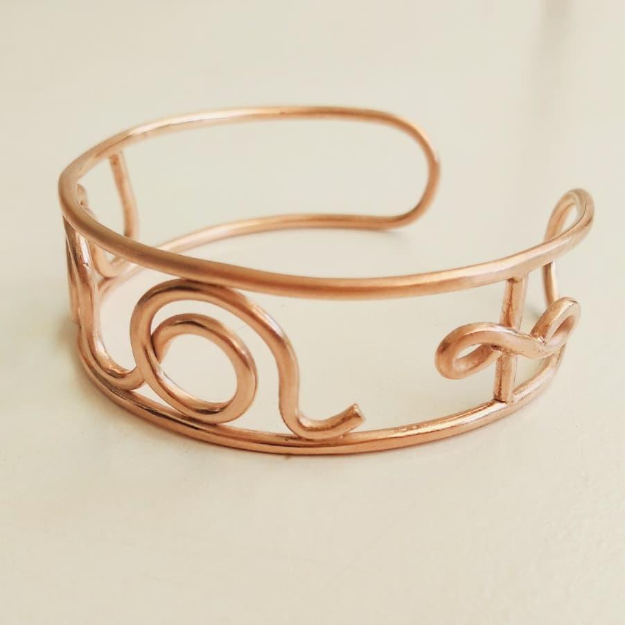 Brazalete Nombre Circular Personalizable