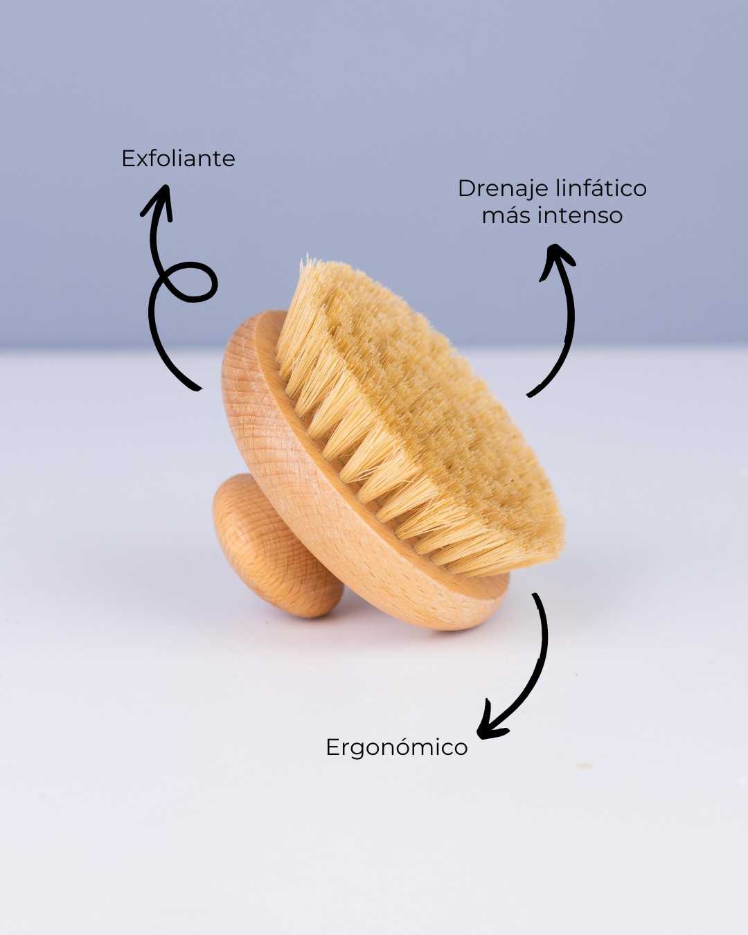 Cepillo de Madera Exfoliante Dry Brush