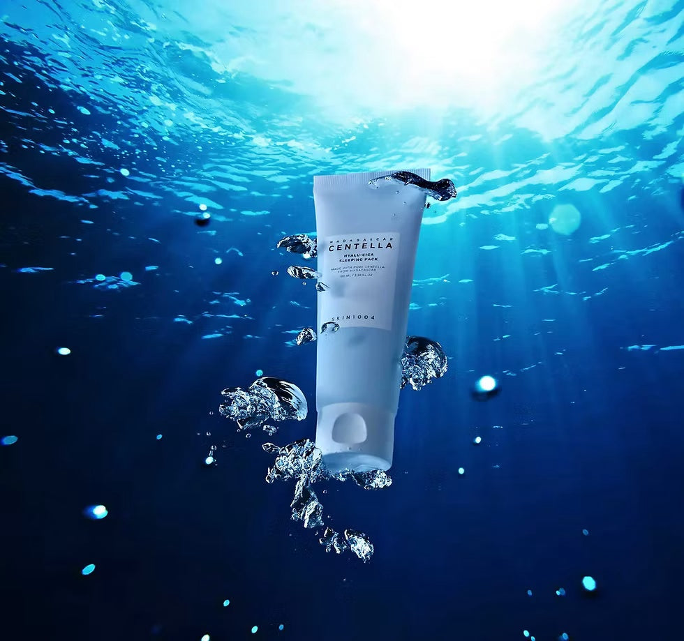 SKIN1004 Centella Hyalu-Cica Sleeping Pack – Mascarilla Nocturna Calmante con Ácido Hialurónico 100ml