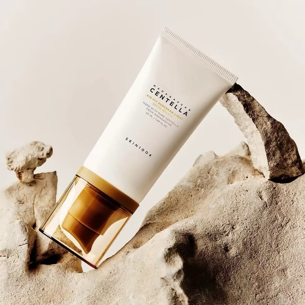 Protector Solar Ligero con Centella de Madagascar – Air-Fit Suncream Light SPF50+ PA++++ (50ml)