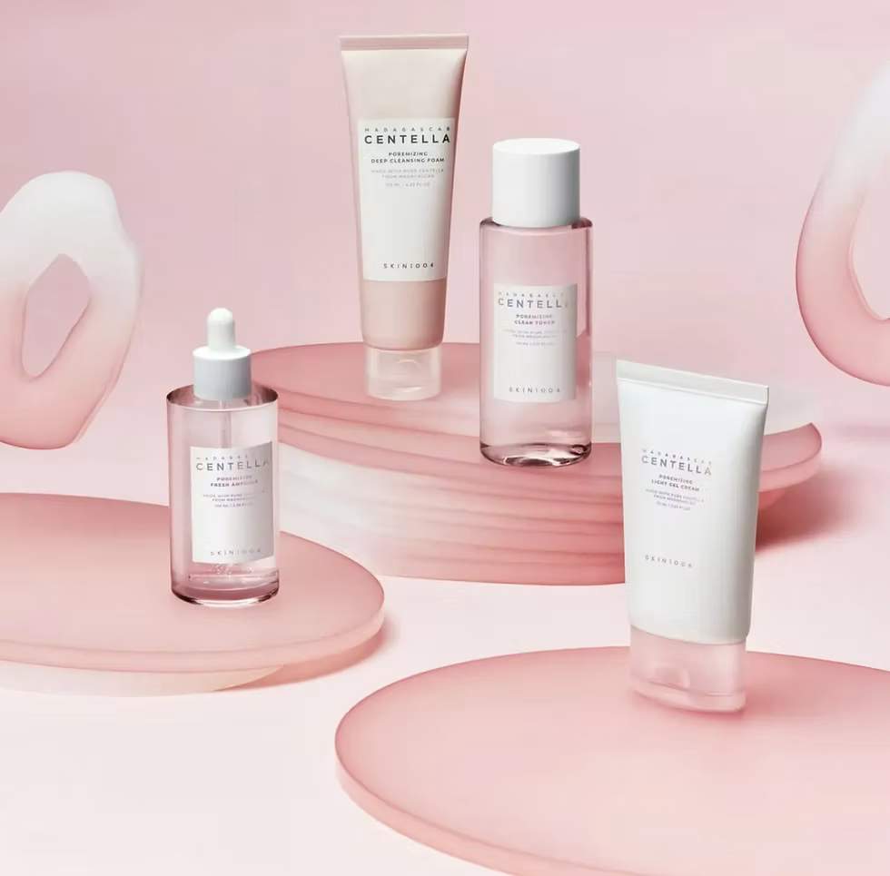 Pack SKIN1004 Centella Poremizing – Rutina Completa para Minimizar Poros y Purificar la Piel (4 productos)