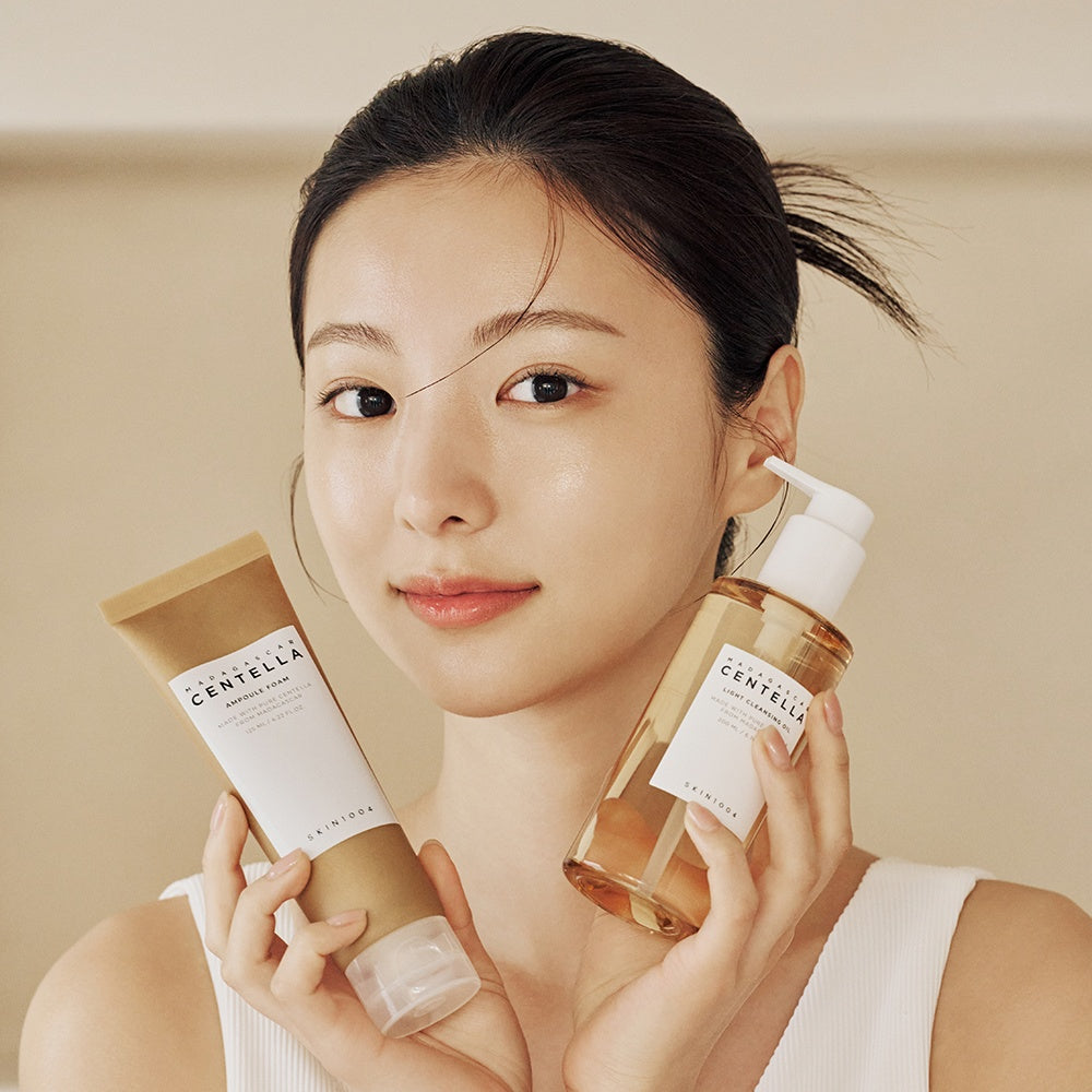 SKIN1004 Centella – Pack de Doble Limpieza Suave con Aceite + Espuma | Para Piel Sensible y Equilibrada