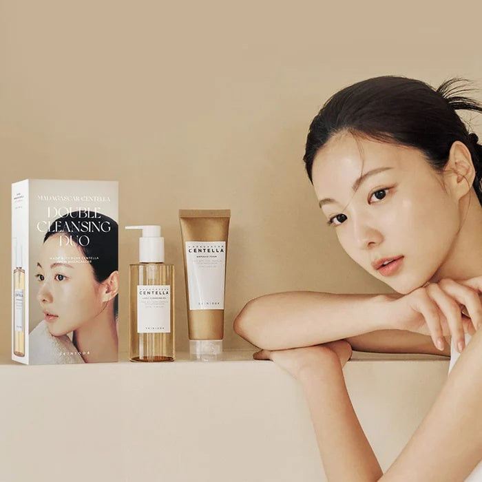 SKIN1004 Centella – Pack de Doble Limpieza Suave con Aceite + Espuma | Para Piel Sensible y Equilibrada