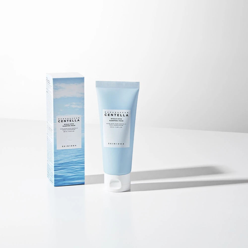 SKIN1004 Centella Hyalu-Cica Sleeping Pack – Mascarilla Nocturna Calmante con Ácido Hialurónico 100ml
